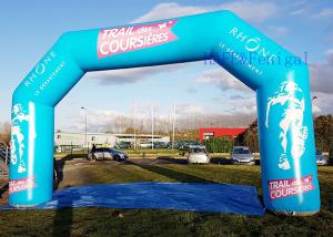 China Custom Advertising Inflatable Start Line Arches Race Arch PVC Digital Printing on sale