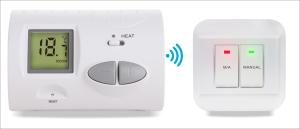 Wholesale NON - Programmable Wireless Digital Room Thermostat For Underfloor Heating from china suppliers