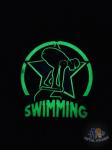 Soft Enamel Custom Zinc Alloy Metal Swimming Glow In The Dark Medals For Races