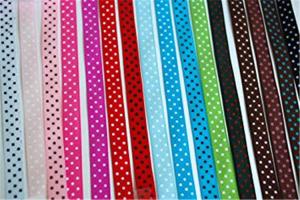Wholesale Solid Color Stretch Grosgrain Ribbon Narrow Woven Technics For Gift Wrapping from china suppliers