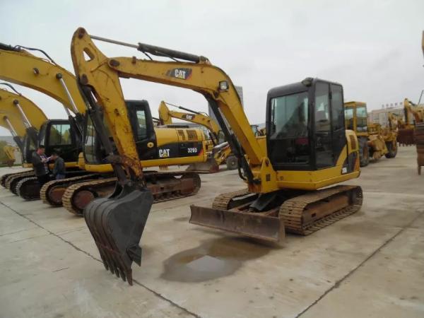 306E used excavator for sale USA tractor excavator 5000 hours 600mm chain CAT