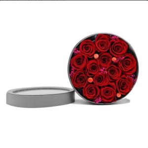 Wholesale Decorative Preserved Flowers In Box , Eternal Roses Box For Gift from china suppliers