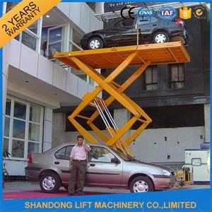 Wholesale Car / Vehicle / Truck Heavy Duty Hydraulic Scissor Car Lift Systems Explosion Proof from china suppliers