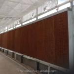 Water Evaporative Cooling Pad For Chicken Farm Hot Dip Galvanized Steel Aluminum