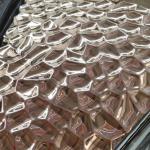 201 304 316 Stainless Steel Stamped Embossed Currugated Water Ripple Metal Sheet