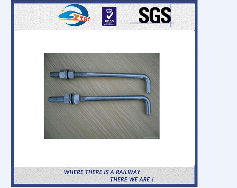 DIN304 Hex Railway Bolt Stainless Steel / Copper Bolts Grade 8.8 / 10.9 / 12.9