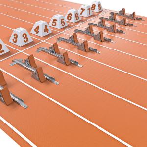 Wholesale Sandwich System Tartan Running Track With Installation Red Playground from china suppliers