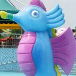 Customized Fiberglass Spray Park Equipment, Spray Cat Water Sprayground For Kids