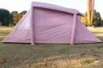 PU 3000 Inflatable Outdoor Tents 190T 2 Person Inflatable Camping Tent