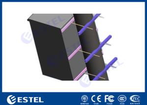 Wholesale Anti Corrosion Powder Coating Pole Mount Cabinet With 19 Inch Rack Battery Shelf from china suppliers