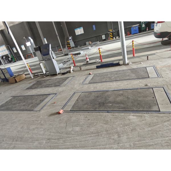 4CTPB-3-4 Plate Brake Tester Vehicle Inspection Equipment Test The Brake Force