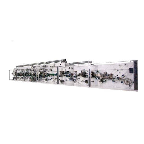 Dnw-24 Full Automatic Drive Sanitary Napkin Production Line Sanitary Pads
