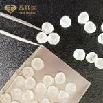 0.6-0.8 Carat Lab Grown HPHT Treated Diamonds Synthetic Uncut Diamond For
