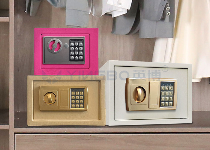 OEM Solid Steel Electronic Digital Safe Box For Home Office Security YB/E-17---30