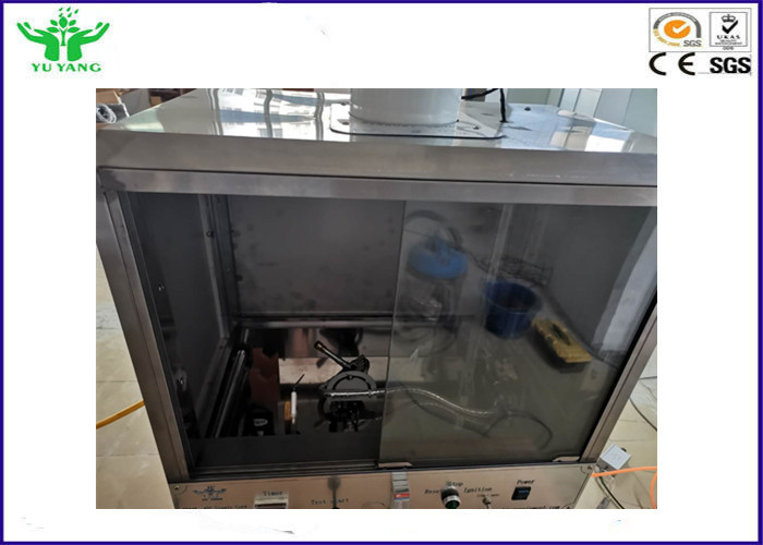 45° Single Core Cable Flammability Testing Equipment GB/T 25085 0.1 L ~ 1 L / Min