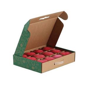 Wholesale Custom Logo Corrugated Carton Folding Mailer Boxes Mailer Fruit Packaging For Shipping from china suppliers