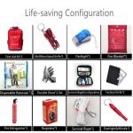 Emergency First Aid Kit Survival Gear Kit Outdoor Emergency Medical Fire Rescue