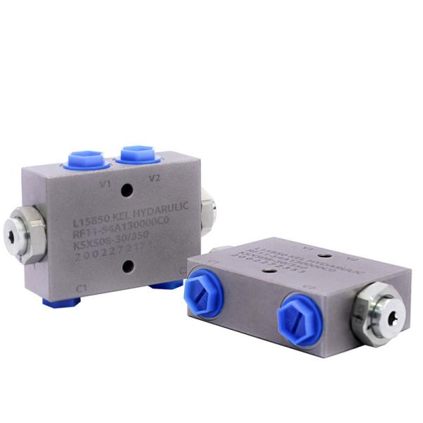 Single Cartridge Hydraulic Lock Valve For Excavator Industrial Pilot Operated
