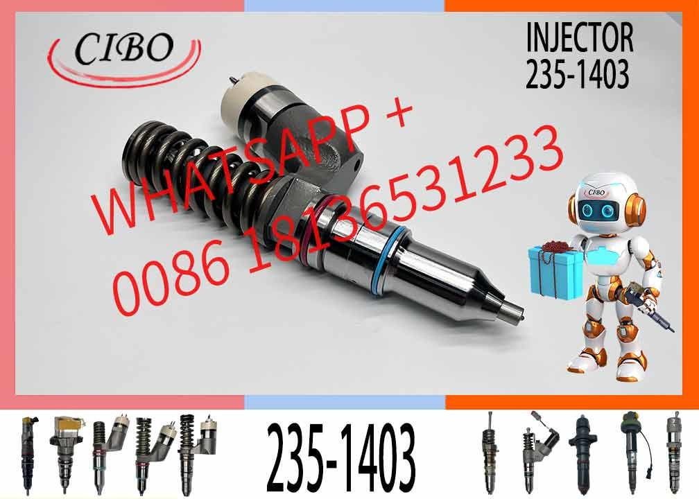 Diesel Fuel Injector 235-1403 253-0597 211-3026 276-8307 10R-0724 10R-9787 For C15 C18 C32 Excavator