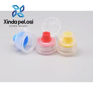 Wholesale 18mm 19mm Plastic Flip Top Caps For Honey Silicon Valve Flip-Off Cap from china suppliers