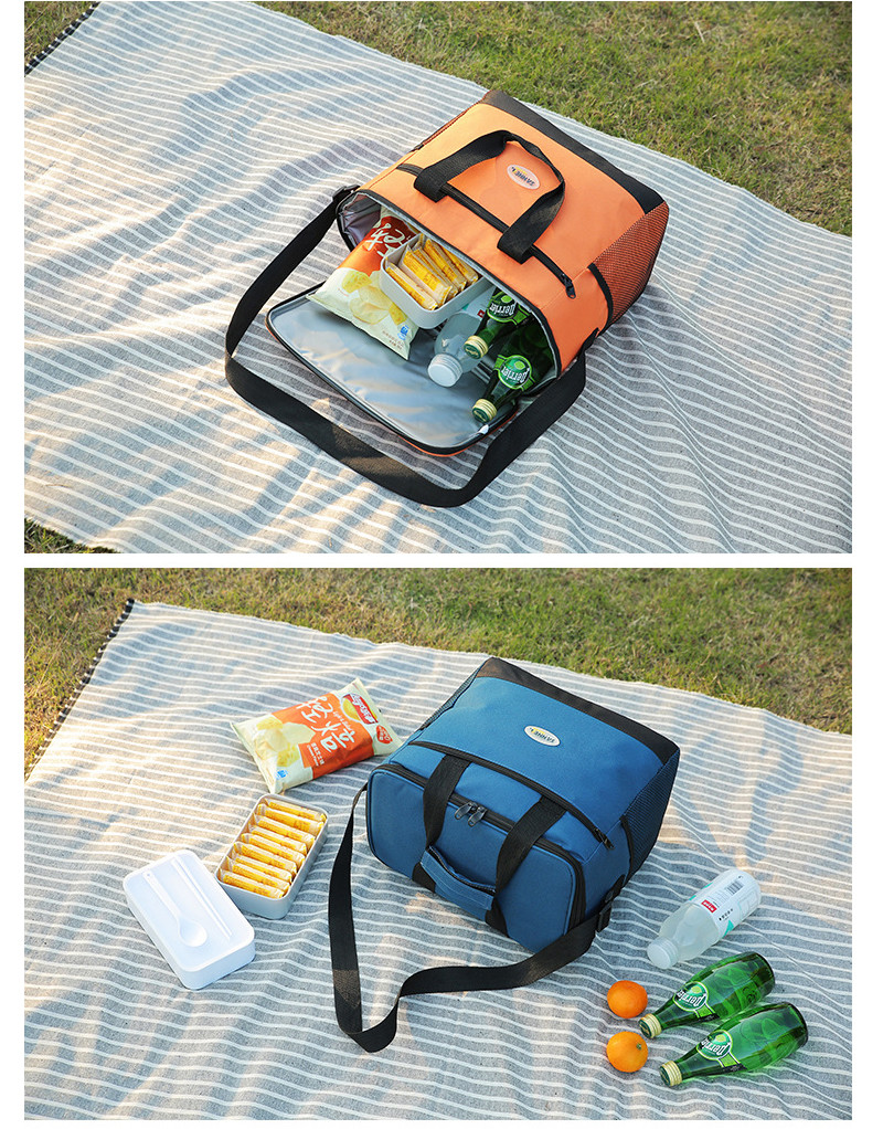 600D Oxford Dirtproof Picnic Time Lunch Tote For Men