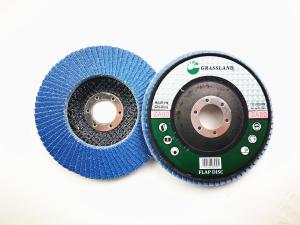 Wholesale 125mm 40 Grit 80 Grits Angle Grinder Polishing Zirconia Flap Discs from china suppliers