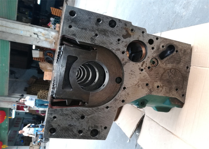 EC220D 6 Cylinder Engine Block Second Hand , Excavator Diesel Engine Cylinder Block