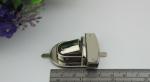 Fashionable design bag fitting zinc alloy gold color snap press locks for purse