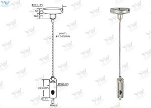 Wholesale Wire Length Adjustable Cable Grippers Wire Hanging System For Suspension from china suppliers