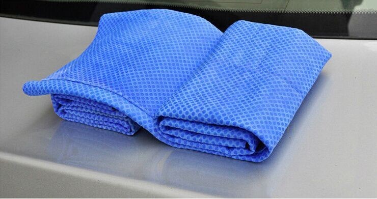 Pva Chamois Shammy Custom Microfiber Cleaning Cloth Car Wash 1pc / Opp Bag