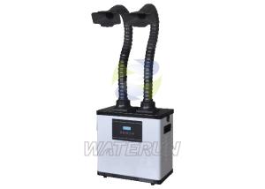 Wholesale Long Life Span White Chemical Fume Extractor with Free-standing Ducts / Double Arms from china suppliers