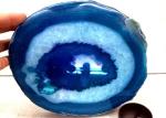 Polished Surface Natural Modern Agate Stone Slice Big Size Tray