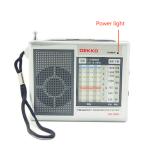 ABS Fm Shortwave Radio Portable World Band Radio Speaker Dry Battery Power