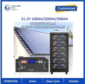 Wholesale Customized Home Residential Industrial Energy System ESS Rack Mounted LiFePO4 Lithium Ion Battery 48v 100ah 3.2V ESS from china suppliers