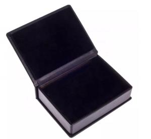 Wholesale ODM Velvet Premium Gift Box Plywood PU Leather Rectangle FSC from china suppliers