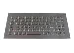 IP65 Waterproof USB Panel Mount Keyboard Industrial Rugged Metal