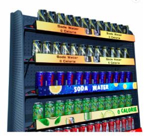 Wholesale LONGVISION Digital Shelf Led Screen Display TV Supermarket Ultra Slim from china suppliers