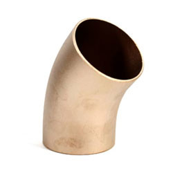 C71640 45 Degree 1/2 " SCH 10S Butt Welding Fittings Copper Nickel Elbow
