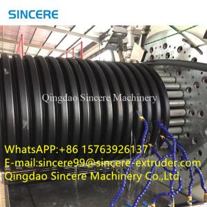 Wholesale PE Wound Spiral Tube Making Machine Extrusion Corrugated Pipe Production Line from china suppliers