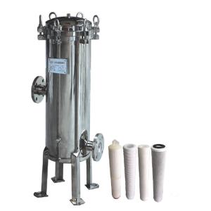 Wholesale Cylindrical Membrane Industrial Cartridge Filters Housing Stainless Steel from china suppliers
