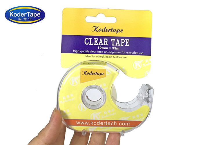 Waterbased Super Clear Packaging Office Use Individual School Bopp Stationery Tape