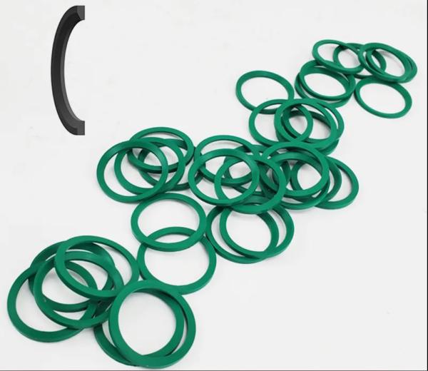 30N/mm FFKM DIN 3869 ED-RING 21 Oil Gas Field Sealing Rubber O Rings Black