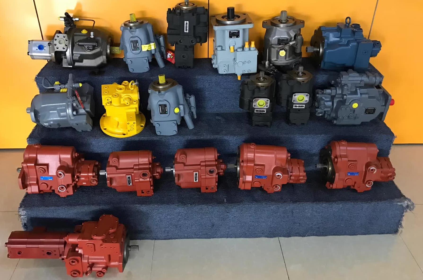 20 - 25 Tons Excavator Motor MZEB2622 850005 Travel Motor Assembly Tm40