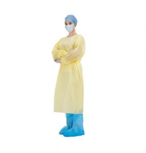 Wholesale spunbonded polypropylene Disposable Isolation Gown XL 130*150cm from china suppliers