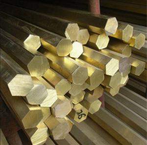 Wholesale Brass C21000 Hex Bar C22000 Brass Square Bars ASME Sb927 Alloy C22600 Hex Bar from china suppliers