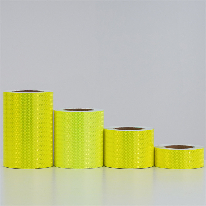 Bright Prismatic Honeycomb Reflective Conspicuity Safety Marking Tape 5cm*45.72m