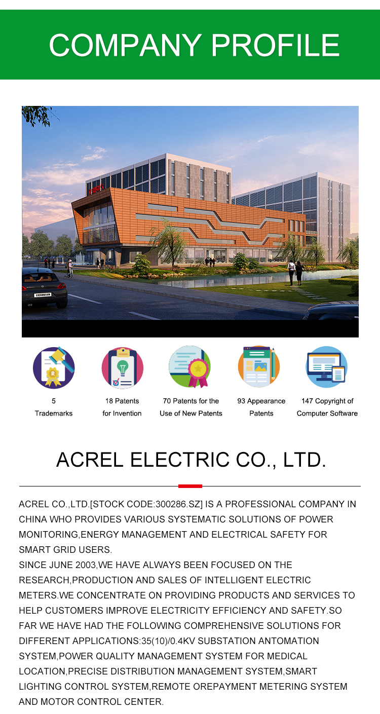Acrel 300286.SZ AHKC-E Split Core Hall Effect Current Sensor Output 0-5V