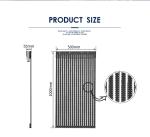 Billboard Outdoor LED Curtain Screens For Video Advertising P8 Full Color