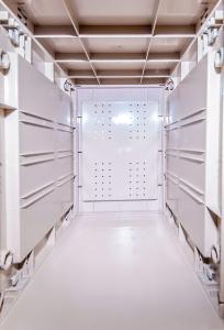 Wholesale Token Operated Lockers 3 Comparts 1 Column , Red Storage Locker For Gym from china suppliers