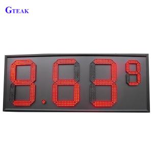 Wholesale 15 inch 7-segment led large red color outdoor digit from china suppliers